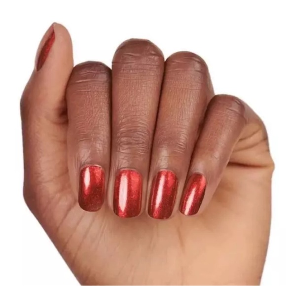 *Retired* Color Street: Prey-monition | Red Burnt Orange Duochrome Fall Shimmer - Picture 7 of 10